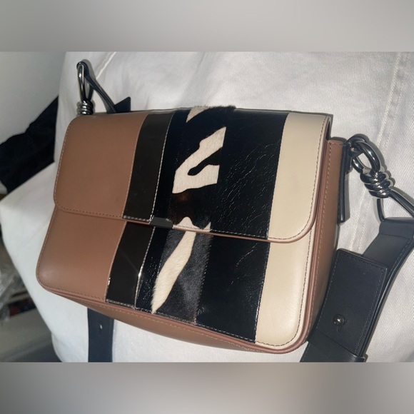 AllSaints Captain Multiflap Shoulder Bag - Picture 8 of 15